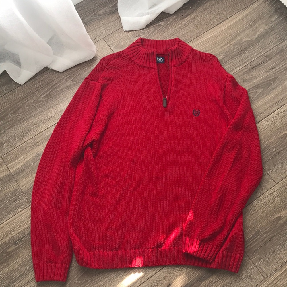 Chaps Half zip Sweater